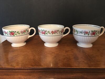 3 Wedgewood Etruria Edme Berma Cups