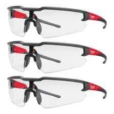 Milwaukee 48-73-2052 3PK Safety Glasses - Clear