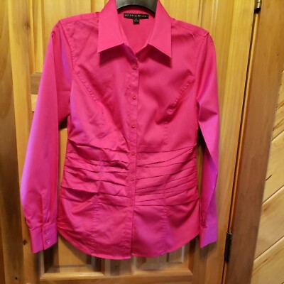 men's stretch dress shirts Untucked Total Stretch Slim Fit Solid Shirt