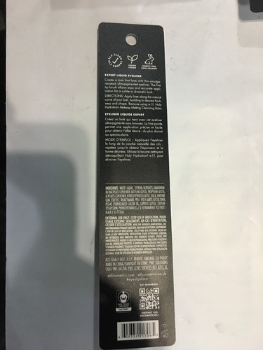 E.L.F.-EXPERT LIQUID-EYELINER-CHARCOAL-Lot of 2 New.. SEALED - Picture 4 of 4