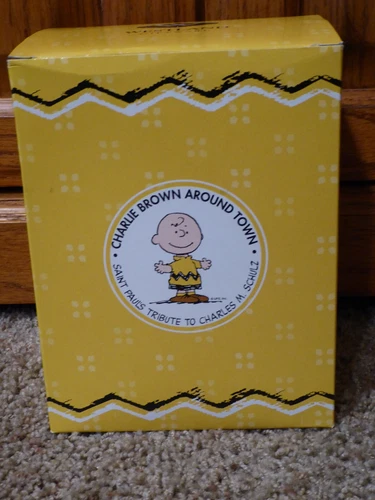 NIB Westland's Charlie Brown Around Town Fountain- #8430 Charlie Around Town