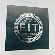 FIT by Paul Cornazzo Coin Through Ring Trick Magic Tricks Illusion Magician