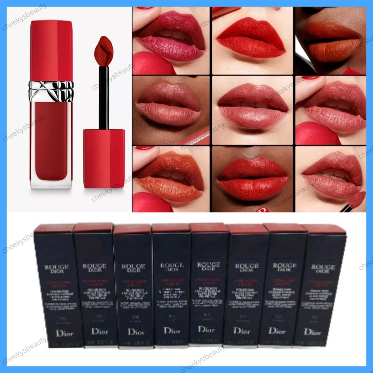 Christian Dior Rouge Dior ultra care liquid lipstick, choose your