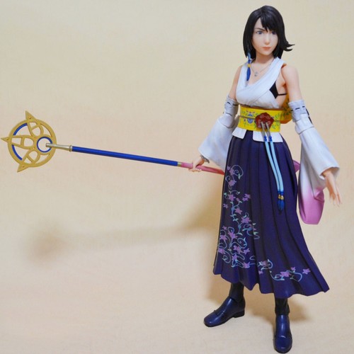 Square Enix Play Arts Kai Final Fantasy X Yuna 10" Action Figure Official No Box - Picture 5 of 15