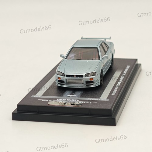 MORTAL 1/64 NISSAN SKYLINE Skyline ER34 25GT-t Miniatura Diecast Juguetes Modelos de Coches - Imagen 7 de 17