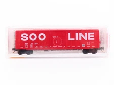 N Scale Micro-Trains MTL 27260 SOO Line Railroad 50' Plug Door Box Car #19369