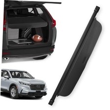 Retractable Cargo Cover for Honda CRV 2023-2025 2026 - Carbon fiber texture