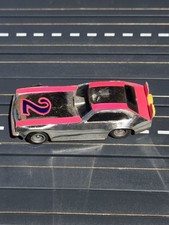 TYCO HP2 CURVE HUGGER PINTO FUNNY CAR HO SLOT CAR RARE 2 PINK