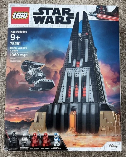 Brand NEW In Box LEGO Star Wars: Darth Vader's Castle (75251)