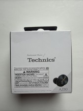 Technics AZ80 Noise-Canceling True Wireless In-Ear Headphones Black NEW SEALED