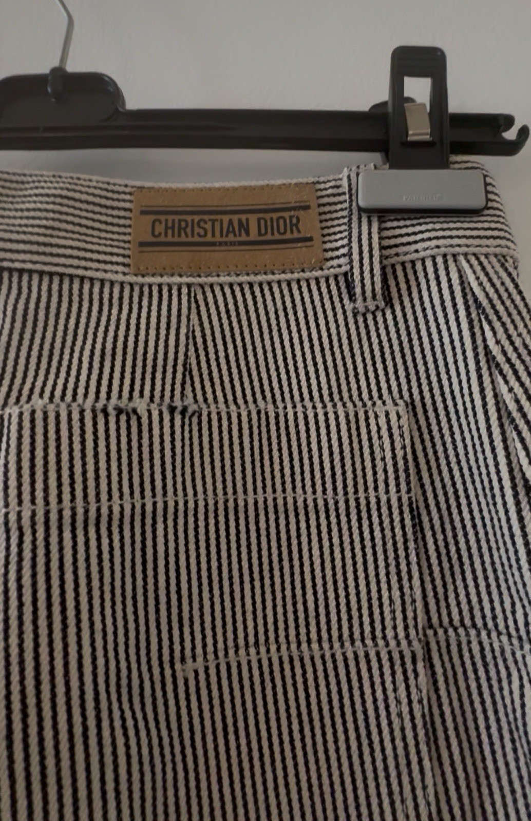 NWT! Dior Stripe Pants. Sz 40 US 8 Orig: $1300 thumbnail 4