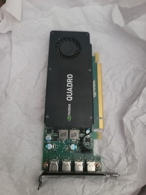 NVIDIA Quadro K1200 4GB GDDR5 Video Card, 4X Mini DP PCIe X16 699-5G200-0500-020