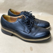 Cole Haan Grand.OS Mens C22001 Black Leather Derby Shoes Size 8 M