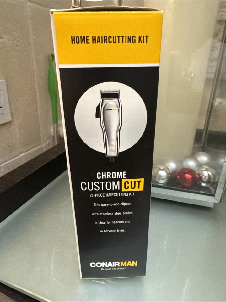 Kit de corte casero con cable/inalámbrico ConairMAN cortapelos para hombre de 22 piezas NUEVO EN CAJA Foto 4 de 4