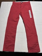Children’s Place Boys Red Straight Leg Pants Size 10