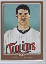 2010 Topps 206 Bronze Joe Mauer #218 HOF 04br