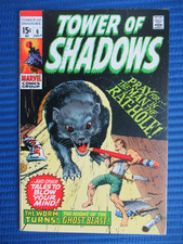 TOWER OF SHADOWS # 6 - (NM) -WALLY WOOD-PRAY FOR MAN IN RAT-HOLE-THE GHOST BEAST