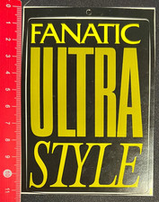 Fanatic Ultra Style - Adesivo sticker /080617120