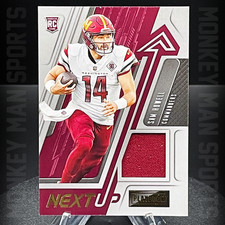 2022 Playbook Football - Sam Howell Rookie RC - NEXT UP #NU-5 MINT