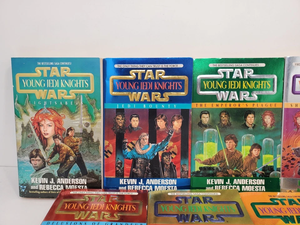 Star Wars Young Jedi Knights 1st Edition Set of 9 Paperback Books Boulevard Foto 4 de 4