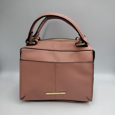 Borsa a mano Steve Madden rosa media doppio manico spedizione veloce