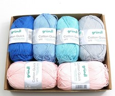 Cotton Quick Baumwollgarn Restepaket 6 x 50 g  Pastell