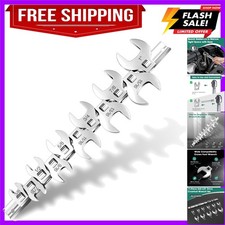 11-piece Crows Foot Wrench Set Sae Sizes From 38 To 1 Crowsfoot Wrenches ...