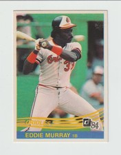 1984 DONRUSS EDDIE MURRAY  #47 BALTIMORE ORIOLES !