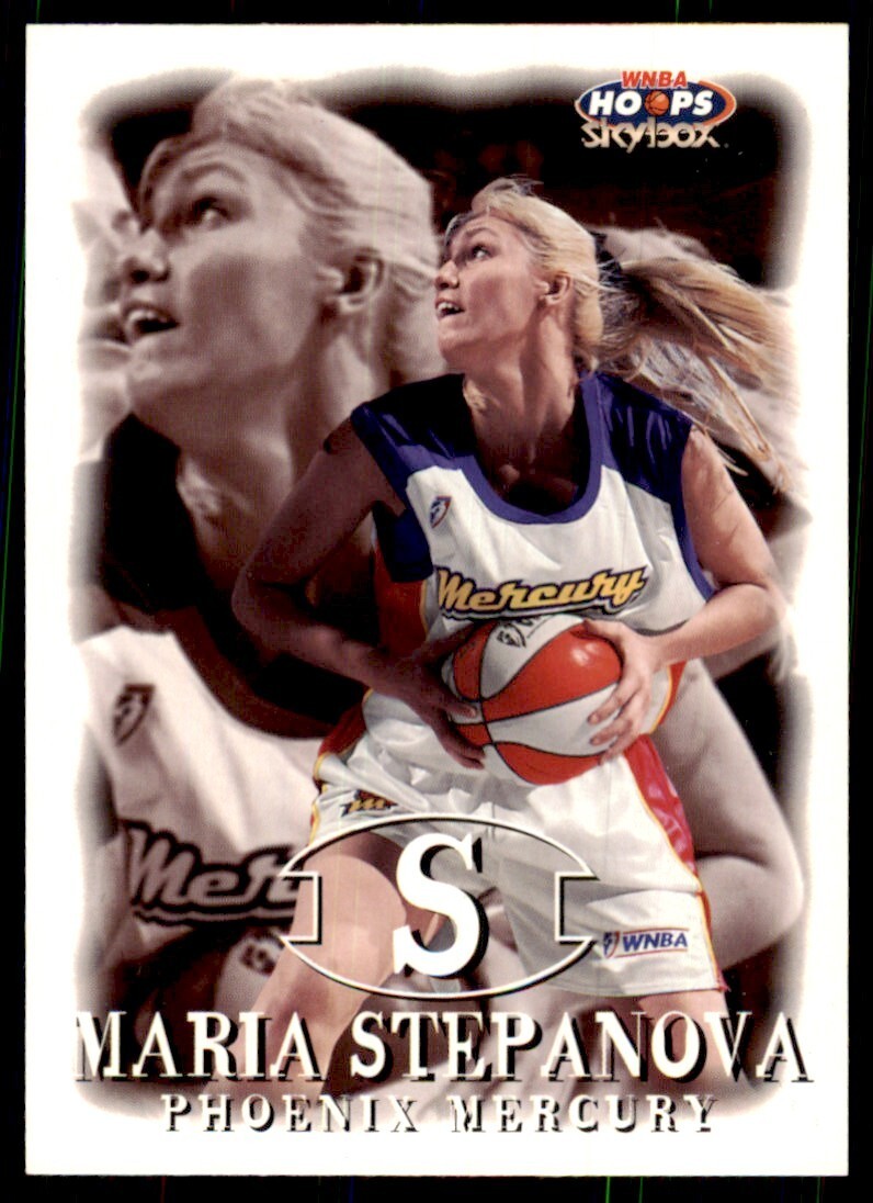 1999-00 Hoops WNBA Maria Stepanova Basketball Cards #25