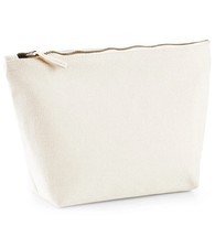 Brushed Cotton Canvas Zip Up Accessory Bag by Westford Mill