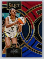 2024 Panini Select WNBA Jaelyn Brown Dallas Red Black Blue Rookie /399 #181 1181
