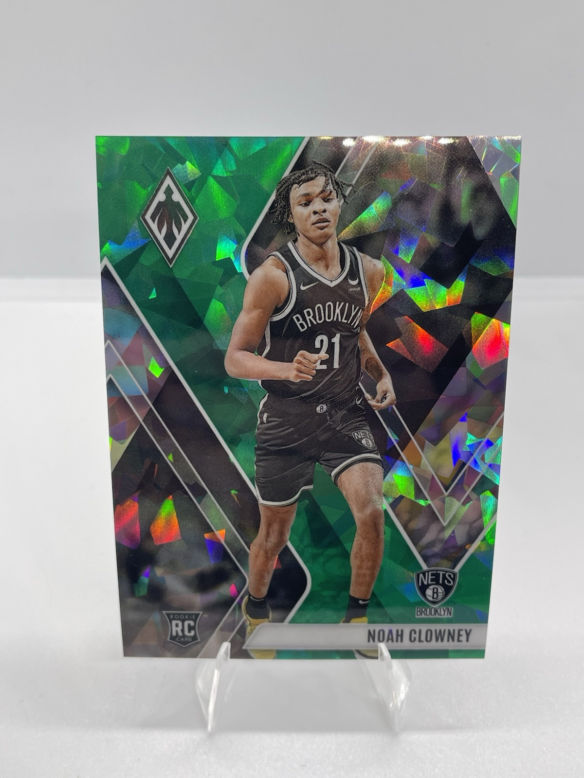 2023-24 Panini Phoenix Rookies Green Ice Phoenix #286 Noah Clowney /149 (RC)