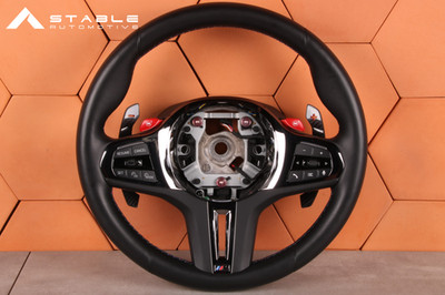 BMW X5M F95 X6M F96 LCI XM X8 G09 STEERING WHEEL M-SPORT HEATED PADDLE VIBRATION