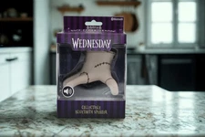 Wednesday Addams Thing Bitty Boomers Bluetooth Mini-Speaker Netflix New