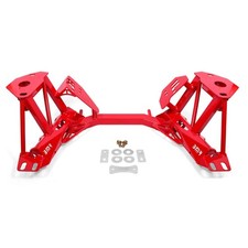 Bmr K-member Premium Version Dom Steel Red With Spring Perches Mustang 1979-1995