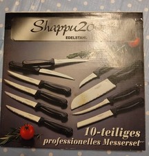 Shappu 2000 Messerset Japanisches Messer Set Edelstahl Stainless Steel