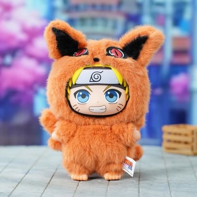 Naruto Uzumaki Kurama Chibi collectible plush figure toy style bag charm