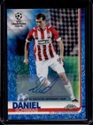 2018 Topps Chrome UEFA Daniel Schwaab Auto Blue Wave Refractor #65/75 Eindhoven
