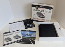 Original Escort Passport 8500 X50 Box, Case, And Manual Only. No Electronics