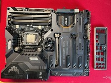 ASUS TUF Z170 SABERTOOTH Motherboard AND Intel 6700k CPU (ram in other listing)