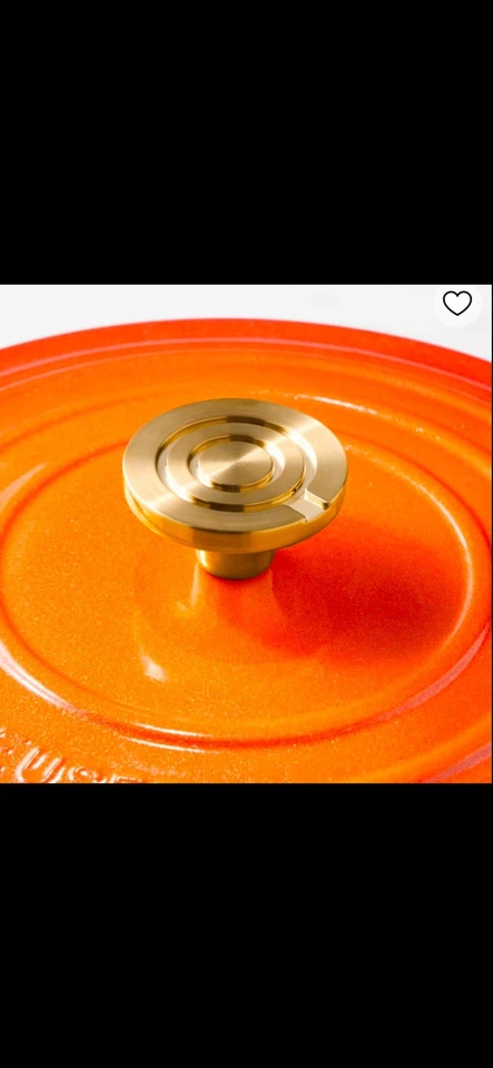 ~Le Creuset *NUEVO*5,5 qt*SignatureRound DutchOven,*Colección FlammeDoree... Foto 4 de 4