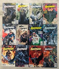 Batman Hush #608 - #619 Complete Run Set Lot VF - NM Jim Lee Scott Williams 