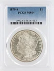 1879-S Morgan Silver Dollar PCGS MS64 S$1 San Francisco Minted No Reserve