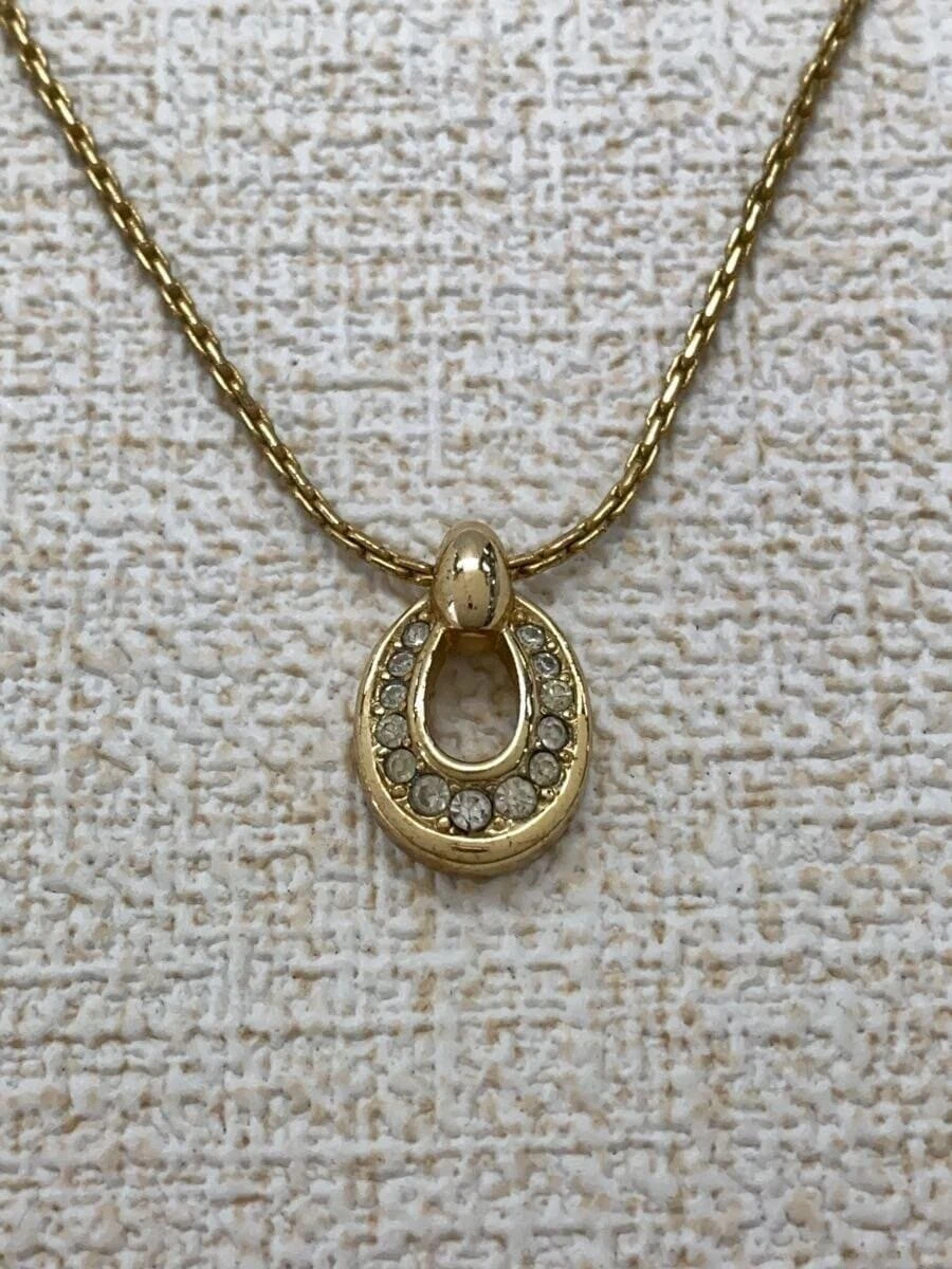 Collana Christian Dior Pietra Colorata GLD Top Donna