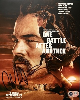  DiCaprio + Infinity signiert 10x8 One Battle After Another Foto ACG CERTAG75460