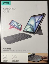 ESR Flex Series for iPad A16 11th/10th Gen Flex Keyboard Case, Dark Grey
