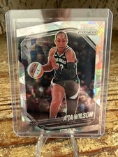 2025 Prizm WNBA - Cracked Ice A'ja Wilson #76 - Las Vegas Aces