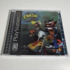 Crash Bandicoot Warped (Playstation PS1) No Manual Black Label Lenticular Cover