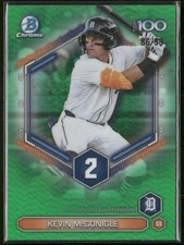 Kevin McConigle 2026 Bowman Scouts Top 100 Green Refractor 86/99 #BTP-2
