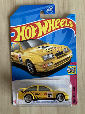 Hot wheels '87 Ford Sierra Cosworth Kroger US Exclusive rare new on card - 2021